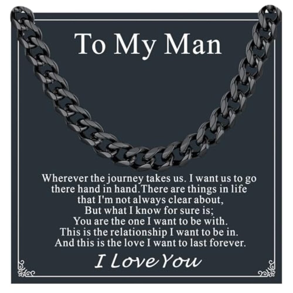 Stainless Steel Cuban Link Chain Necklace Classic Durable Minimalist Gift - Picture 2 of 8